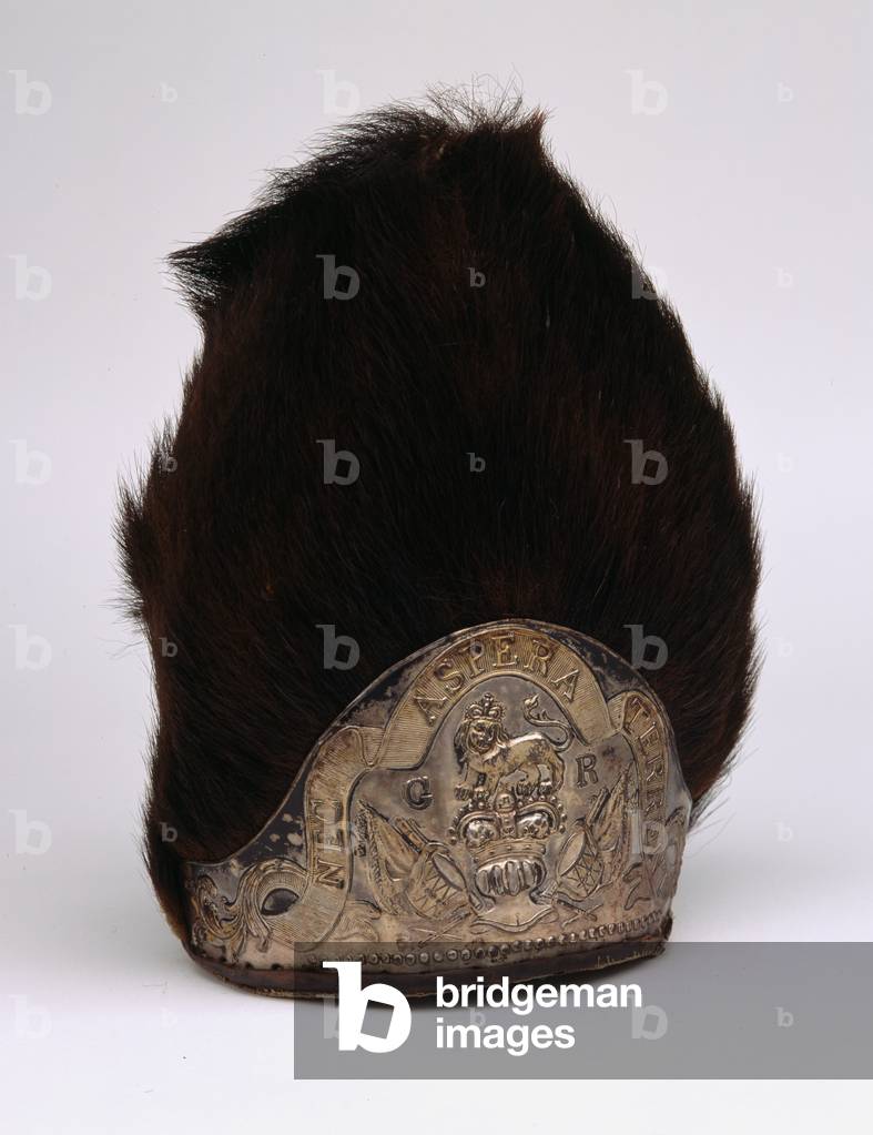 Drummers bearskin, 97th Regiment of Foot, 1794 circa (bearskin)