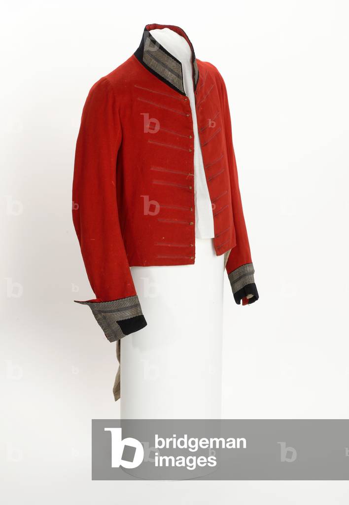 Full dress coatee worn by Captain Erasmus Goodwin, 4th (Royal Irish) Dragoon Guards, c.1813 (coatee)