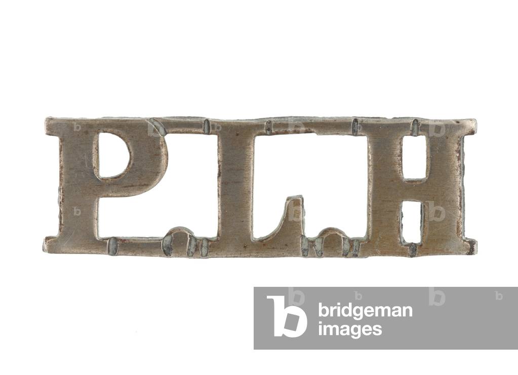 Shoulder title, Punjab Light Horse, 1893-1947 (metal)