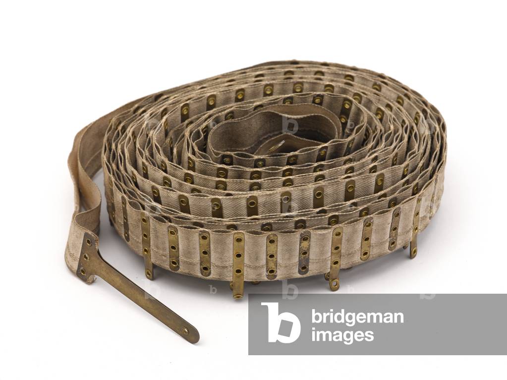 Ammunition belt for Vickers .303 inch Class C medium machine gun, 1910 circa