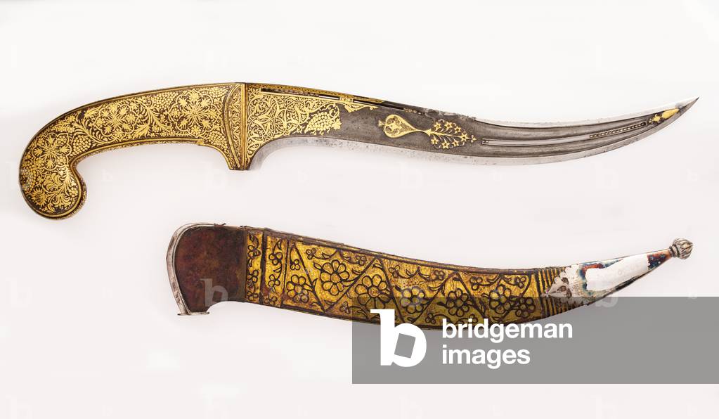 Khanjar dagger obtained by Lieutenant (later Major) William Hodson at Delhi, 1857 (metal )