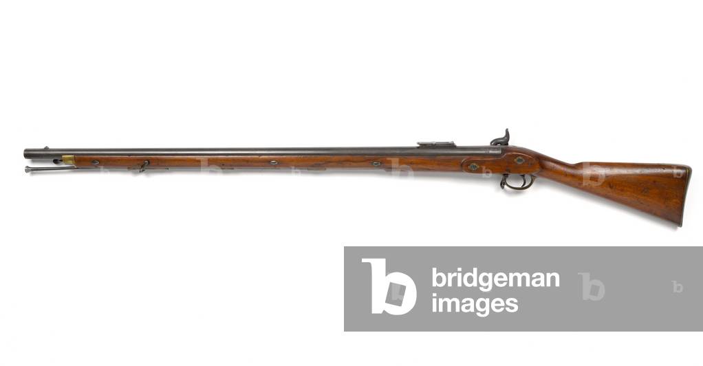 Altered Pattern 1842 .758 inch calibre percussion rifle musket, 1854 (rifle musket)