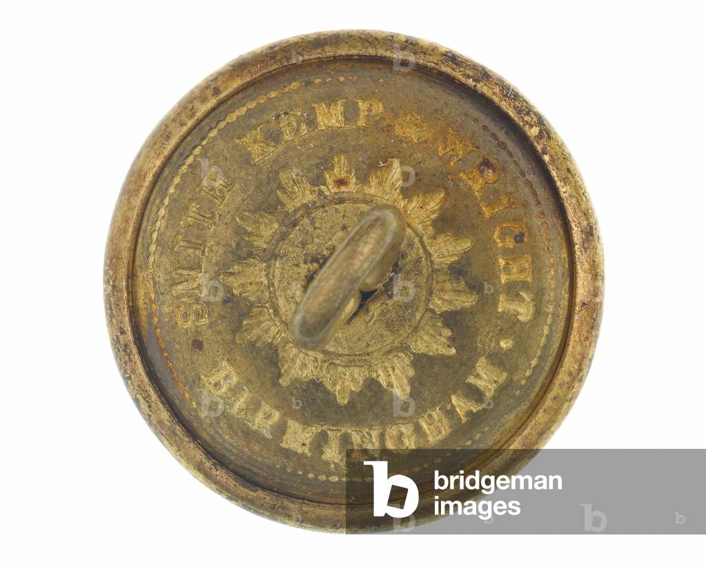 Button, other ranks, 6th Bengal European Regiment, 1858-1861 (brass)