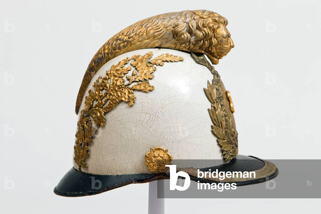 Officer's Trial Pattern helmet, 87th (Royal Irish Fusiliers) Regiment of c.1854 (helmet)