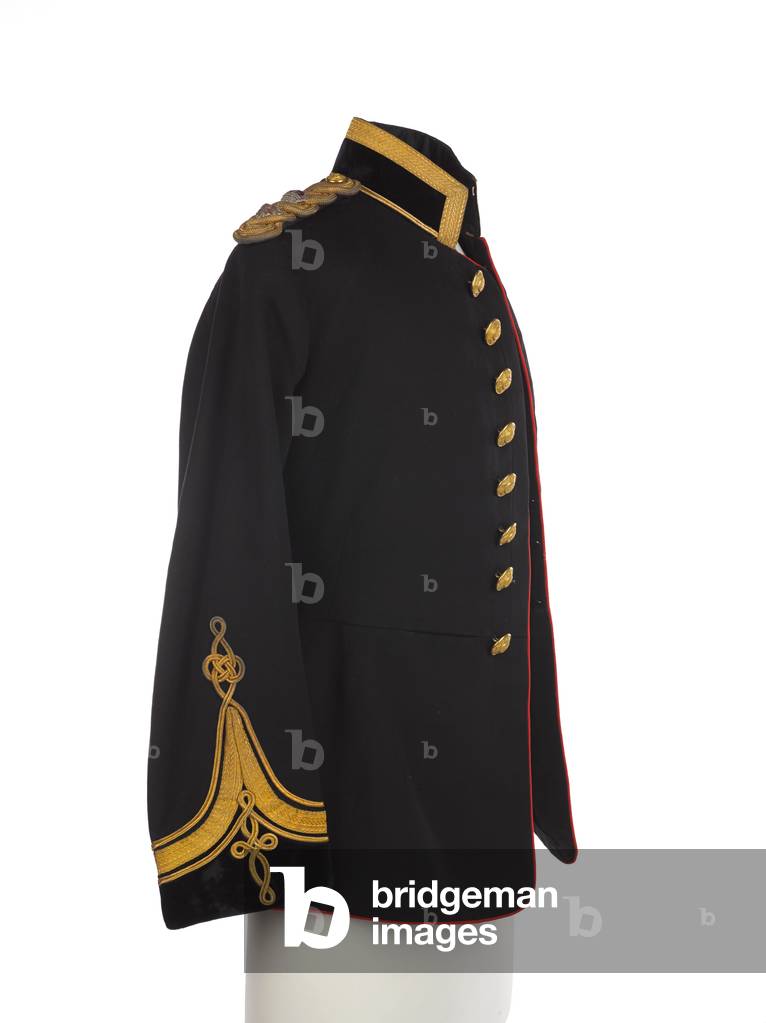 Captain Heerajee Cursetjees Indian Medical Service dress tunic, 1914 circa (fabric)