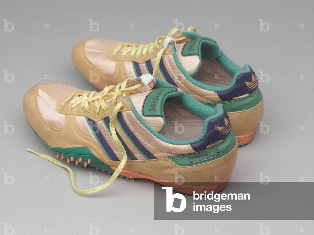 Running shoes of Kriss Akabusi MBE, 1993 season