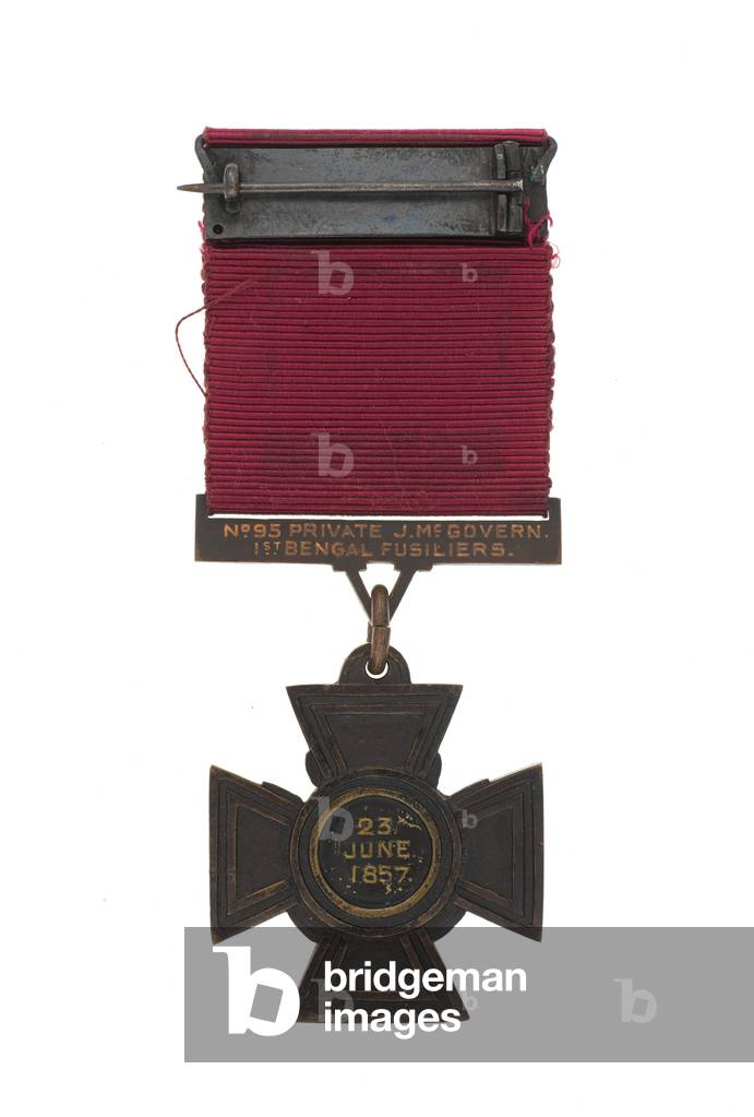 Victoria Cross, Private John McGovern, 1st Bengal European Fusiliers, 1857. (metal)