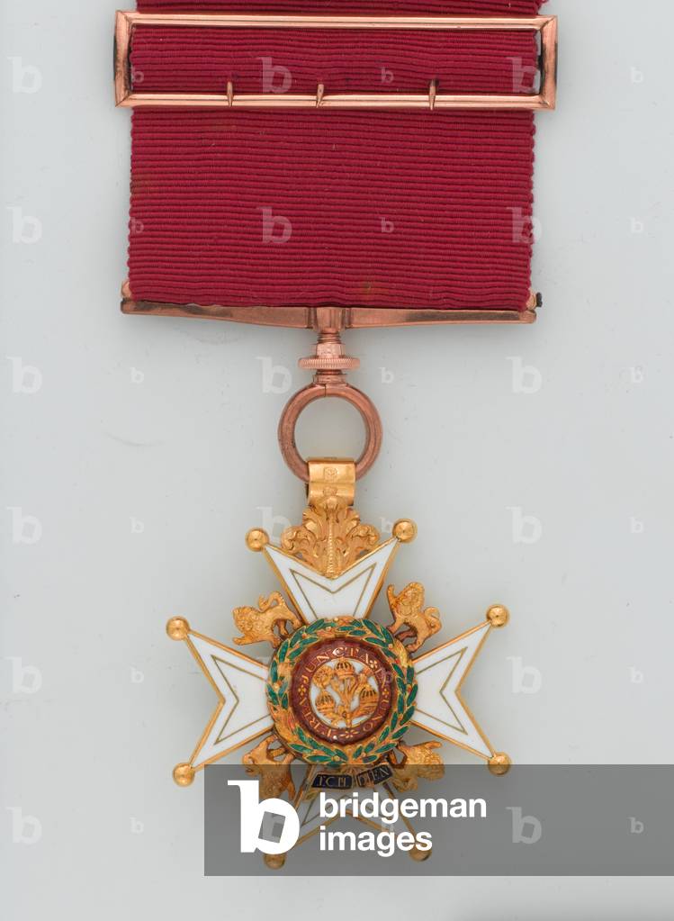 Order of the Bath, Companion Badge, military division, Lieutenant-Colonel Sir John Scott Lillie, 1815 (metal)