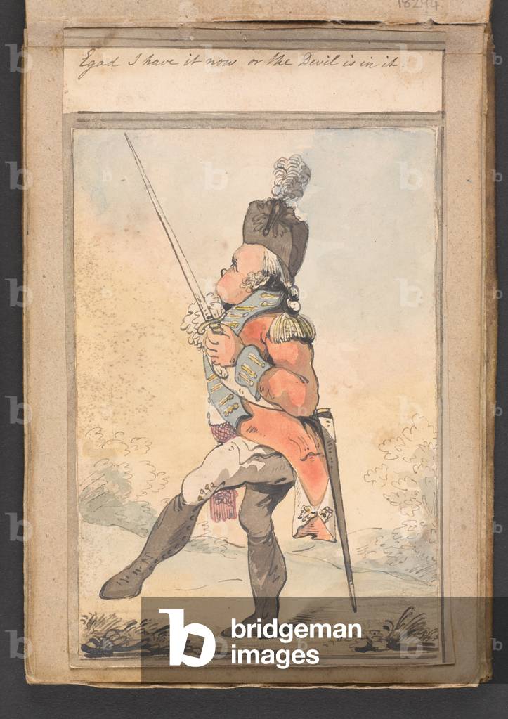 Egad I have it now or the devil is in it, 1796 (w/c)