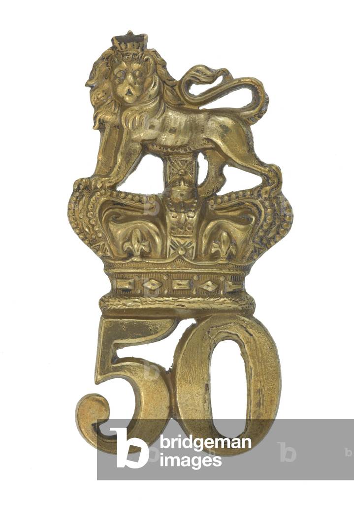 Glengarry badge, c.1874-81 (brass)
