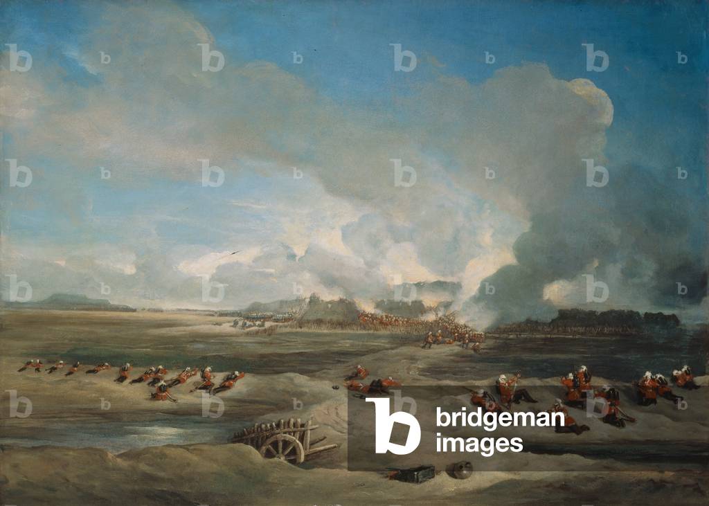 la tempesta e cattura del nord forte, Peiho, il 21 agosto 1860, 1860 (olio su tela)