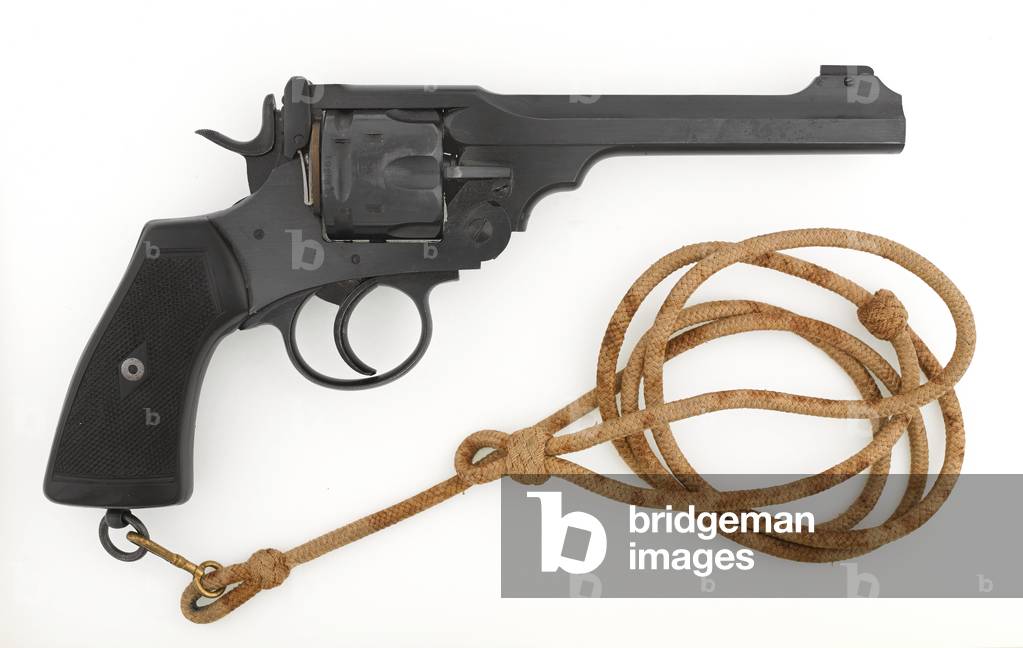 Webley Mk VI .455 inch service revolver, 1916 (revolver, service, breechloading, Webley .455 in Mk VI)