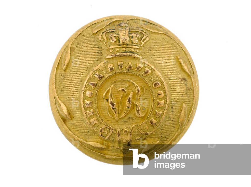 Button, Bengal Staff Corps, 1861-1876 (gilt)