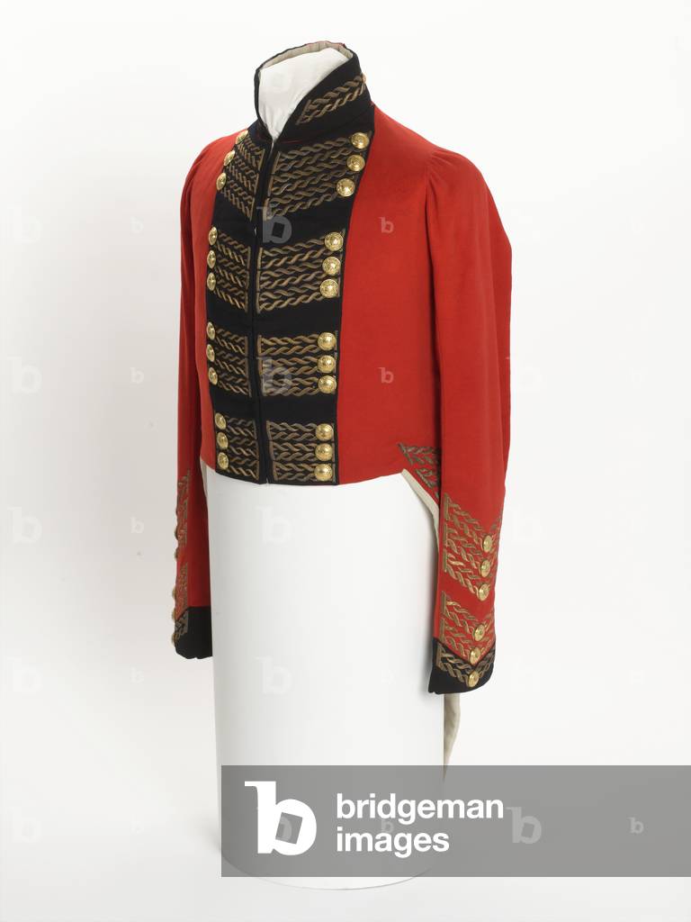 Full Dress Coatee of Lieutenant-General Sir William Clinton (fabric)