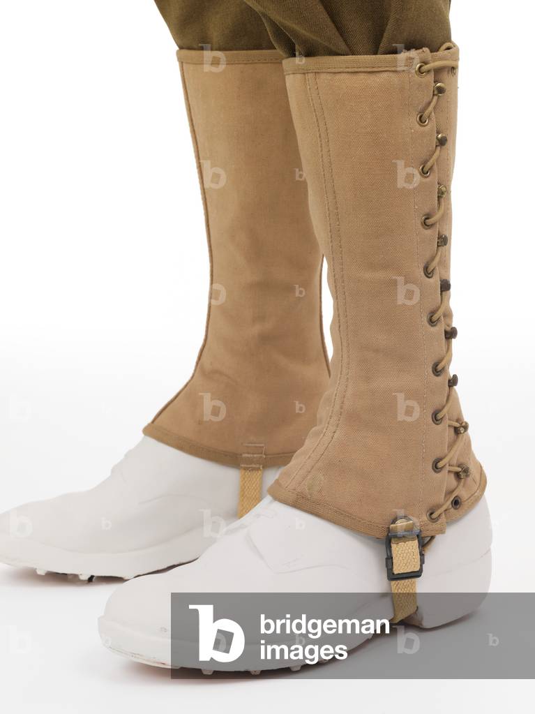 Pair of leggings, United States Army, M1938, 1944 (canvas)