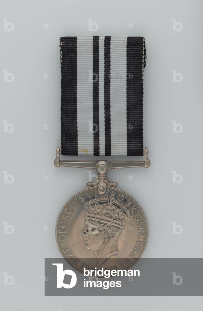 India Service Medal 1939-45, specimen (metal)