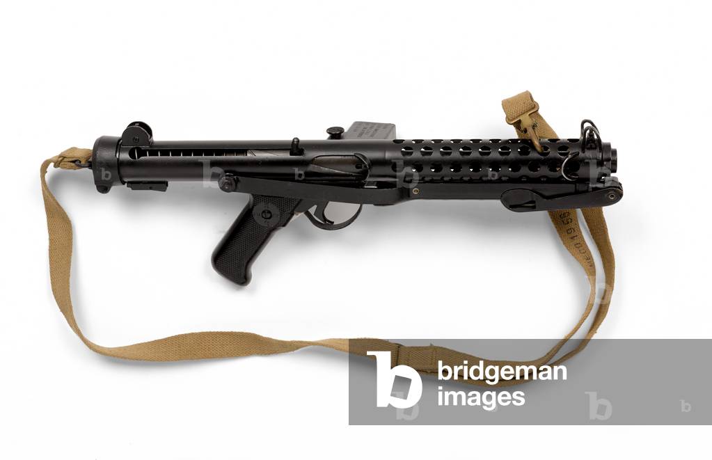 9 mm Sterling L2A3 sub machine gun, 1958 (sub machine gun, Sterling, 9 mm L2A3)