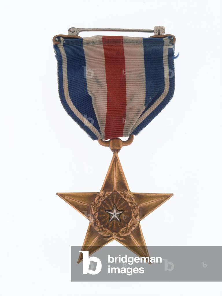 Silver Star awarded to War Sergeant G T Hutchinson, Royal Artillery, 1945 circa (metal)
