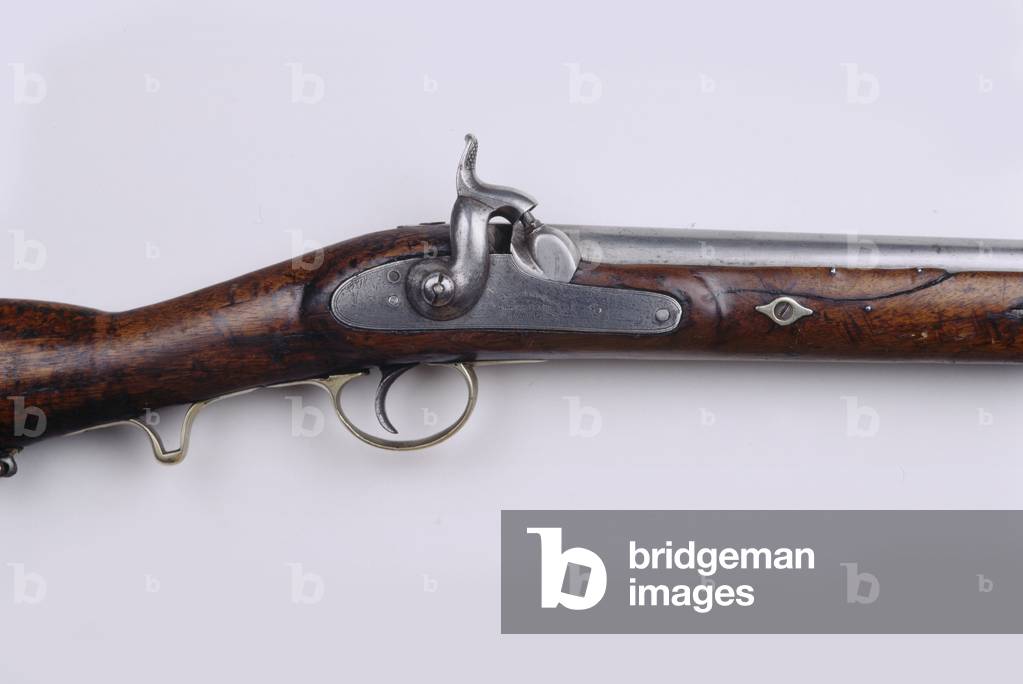Single barrel .65 in percussion carbine, c.1850 (carbine, percussion, .65 in single-barrelled)