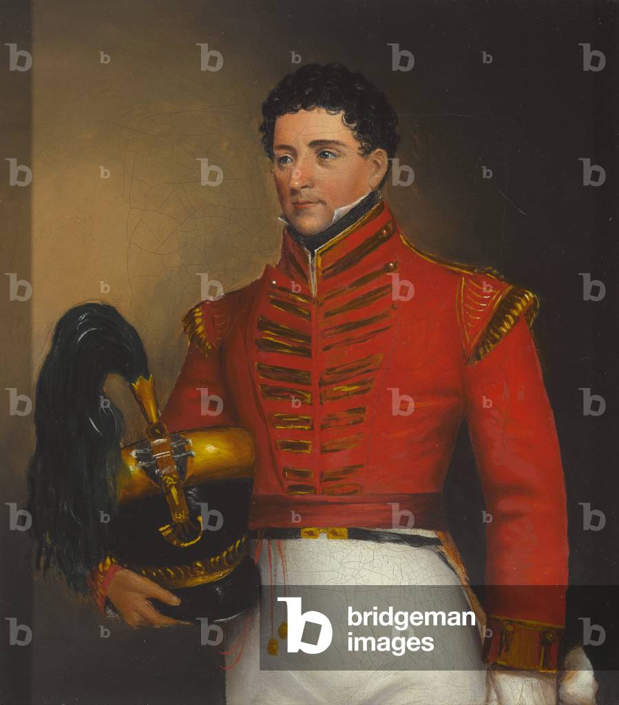 Captain Charles de Beauvoir Chepmell, 53rd Regiment of Foot, 1829 circa (oil on canvas)