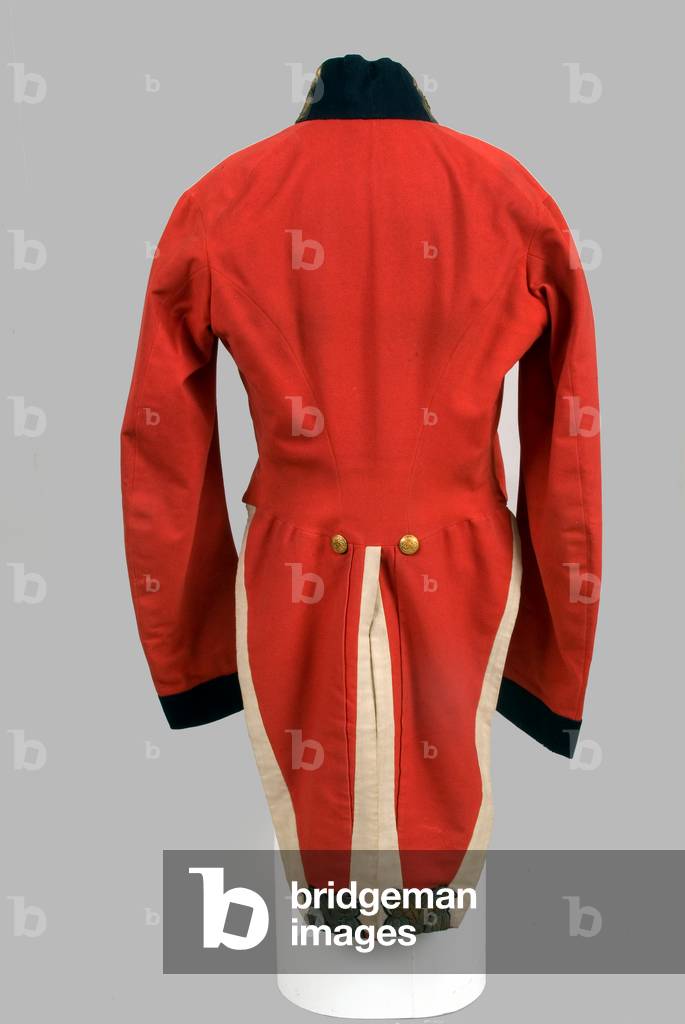 Coatee worn by General Edmund Jeffreys, Depot Battalion, pattern 1846 circa (fabric)