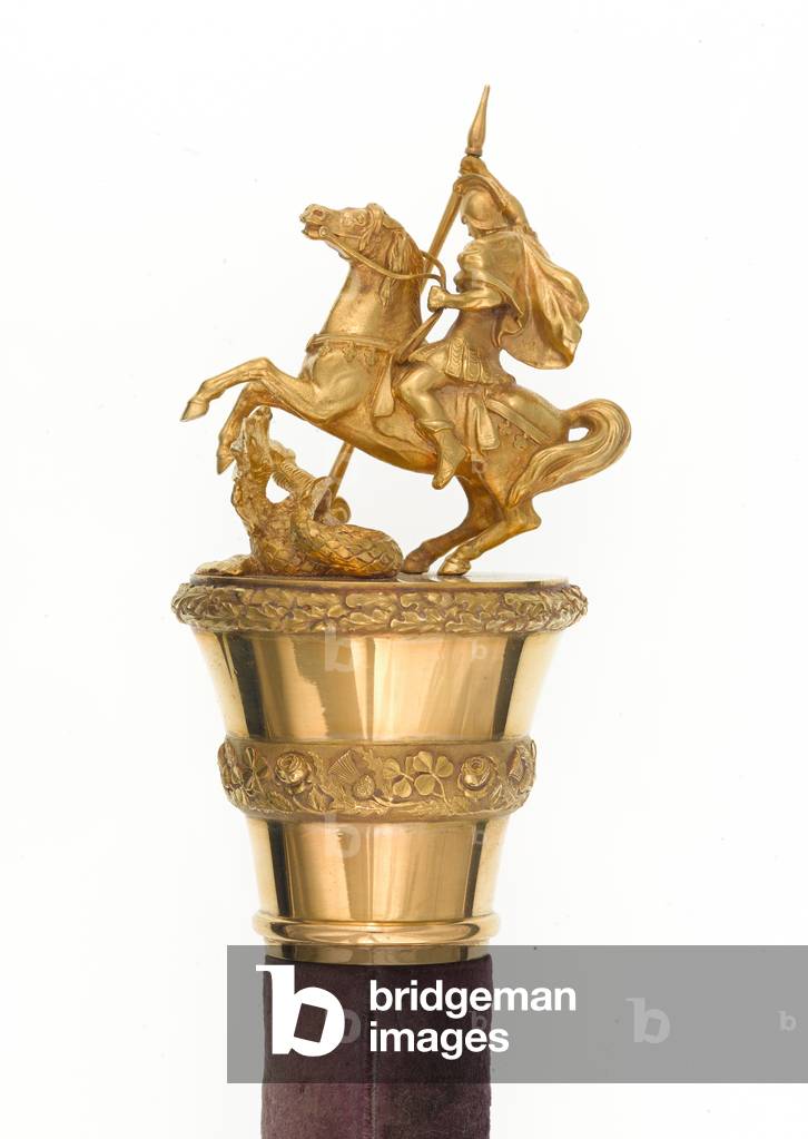 Baton awarded to Field Marshal Lord Roberts, Army Staff, 1895 (metal)