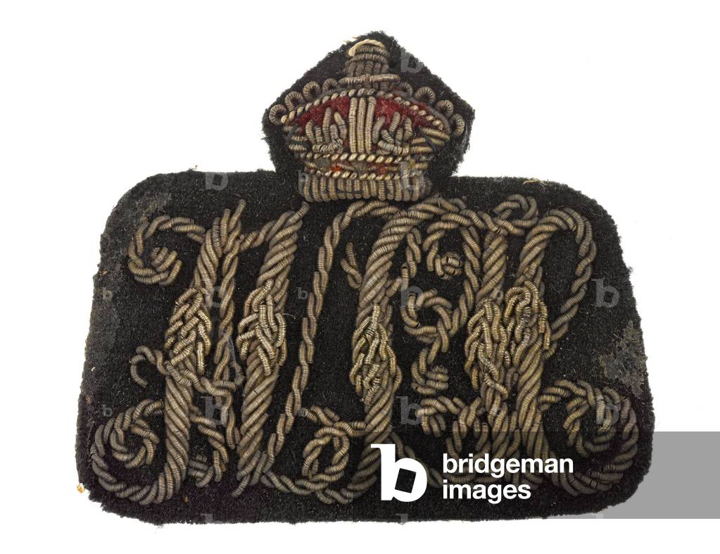 Side hat badge, Assam Valley Light Horse, 1896-1901 (fabric)