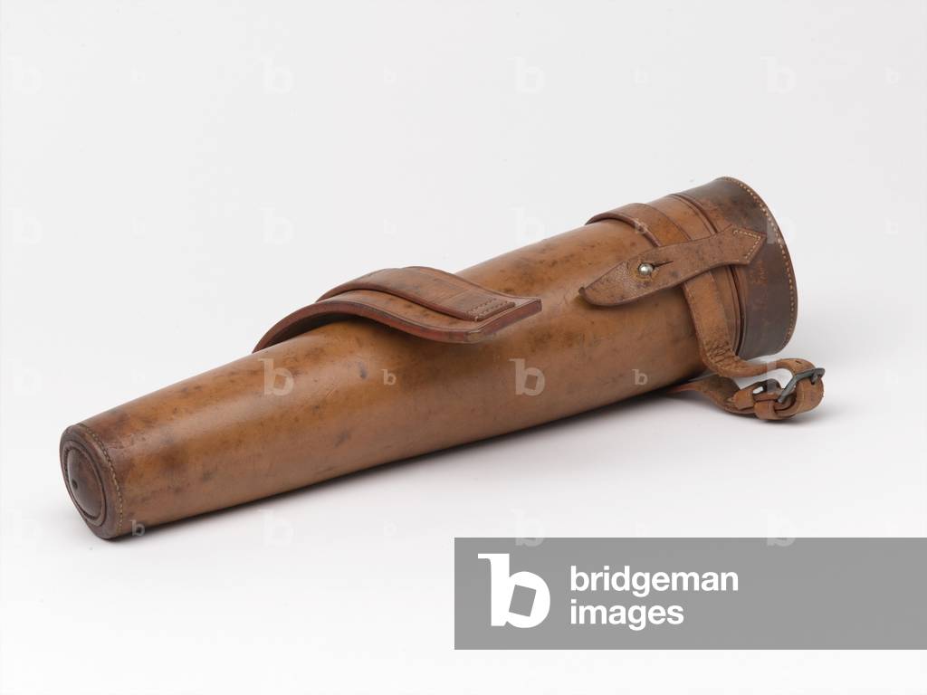 Water bottle of Jam Shed Kaikobad, 6th Bombay Cavalry (Jacobs Horse), 1890 circa (metal)