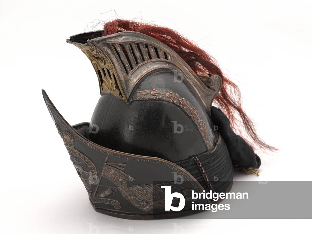 Officers helmet, 15th (or the King's) Regiment of (Light) Dragoons, 1767 circa (metal)
