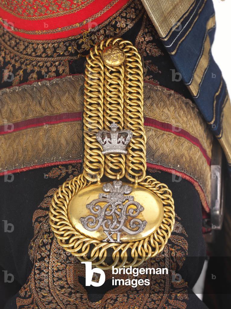 Pair of shoulder chains, 11th King Edward's Own Lancers (Probyn's Horse), 1913 circa (metal)
