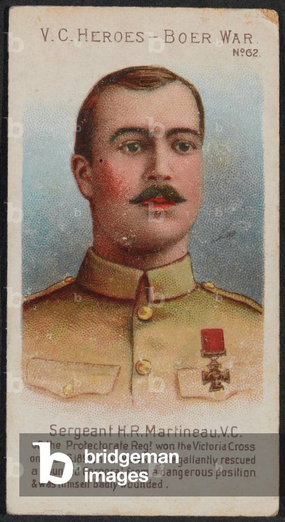 Sergeant H.R. Martineau, VC (litho)