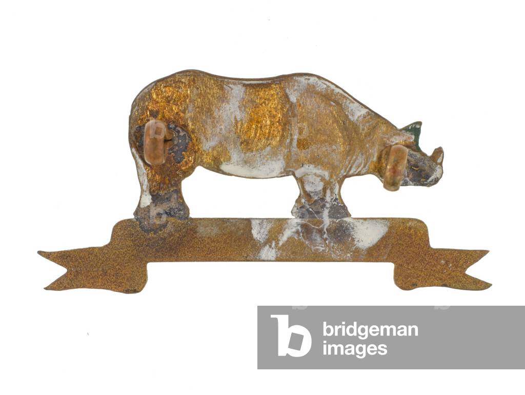 Cap badge, Assam Regiment, 1941-1947 (brass)