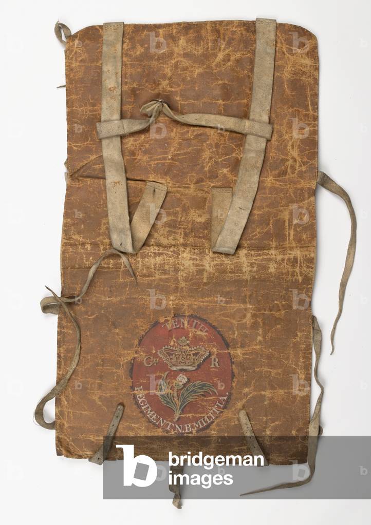 Militia knapsack, about 1795. (knapsack)