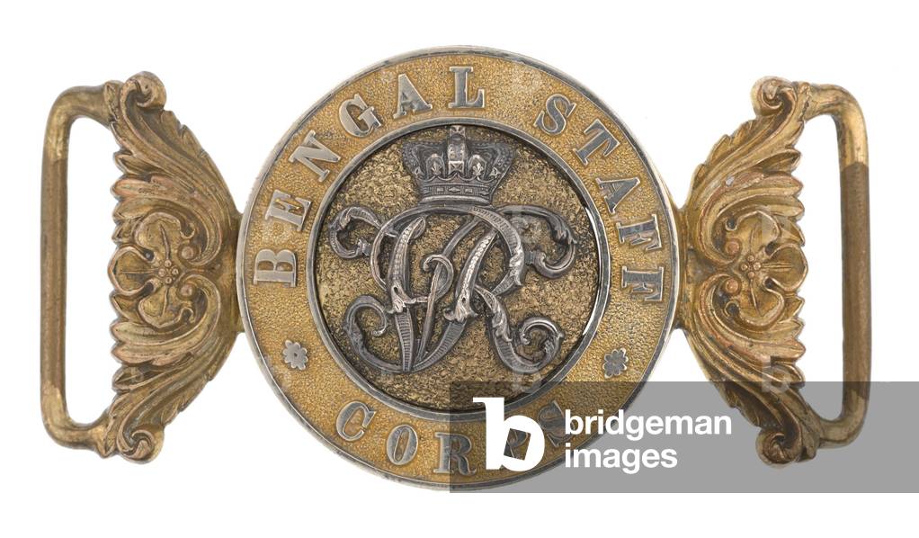 Waistbelt clasp, Bengal Staff Corps, 1870-1876 (waistbelt clasp)