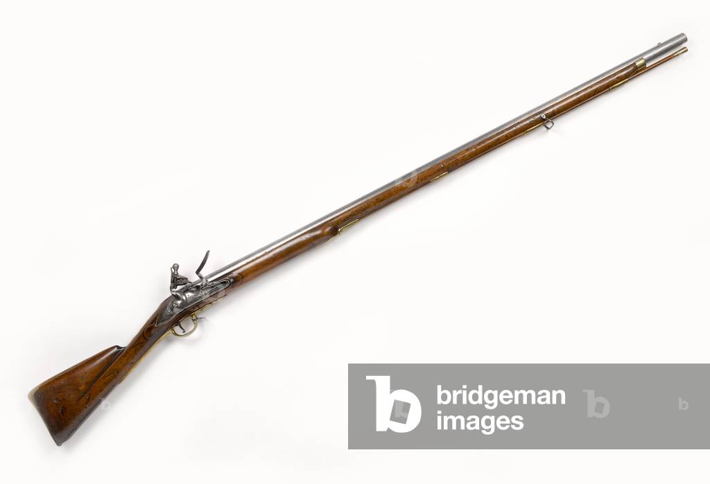 Long land pattern musket or Brown Bess, 46 inch barrel, 1727 pattern (musket, flintlock, Long land pattern 1727)