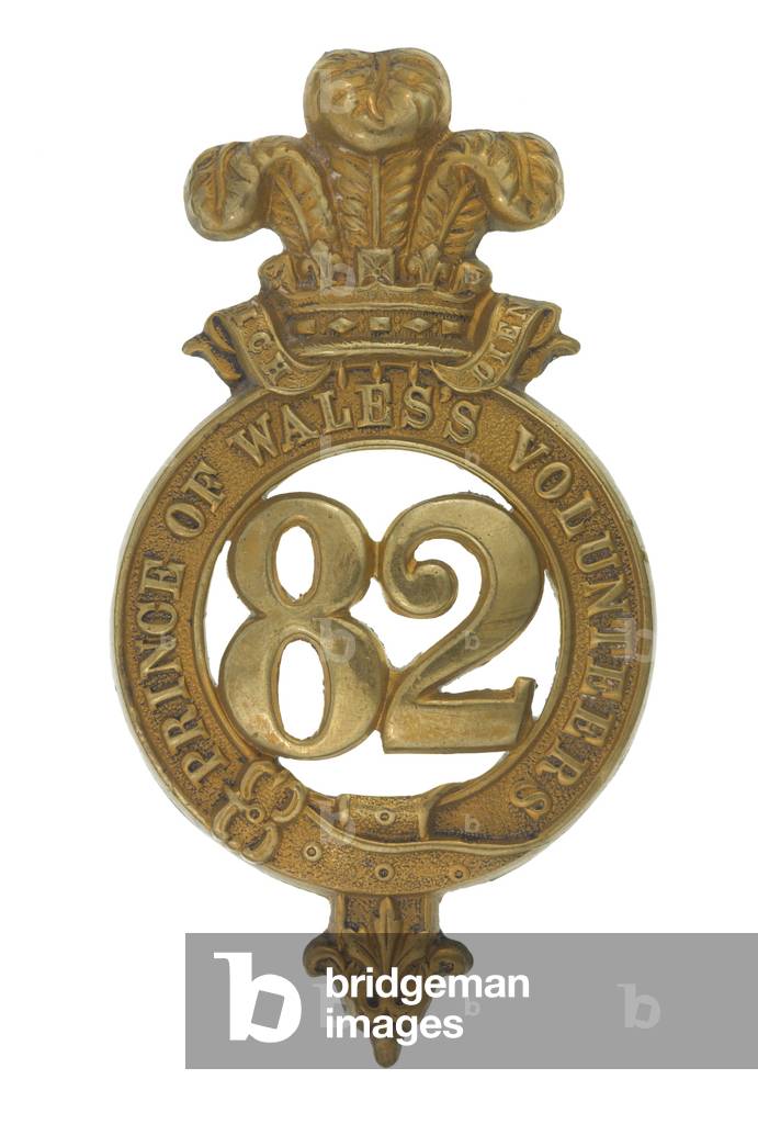 Glengarry badge, 1874-81 (brass)
