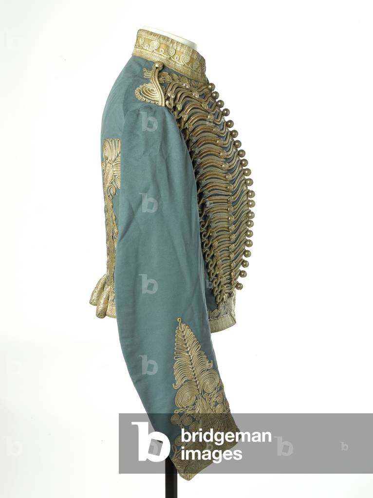 Short-frogged jacket worn by Captain John Grant Malcolmson, VC, 3 Bombay Light Cavalry, 1860 circa (fabric)