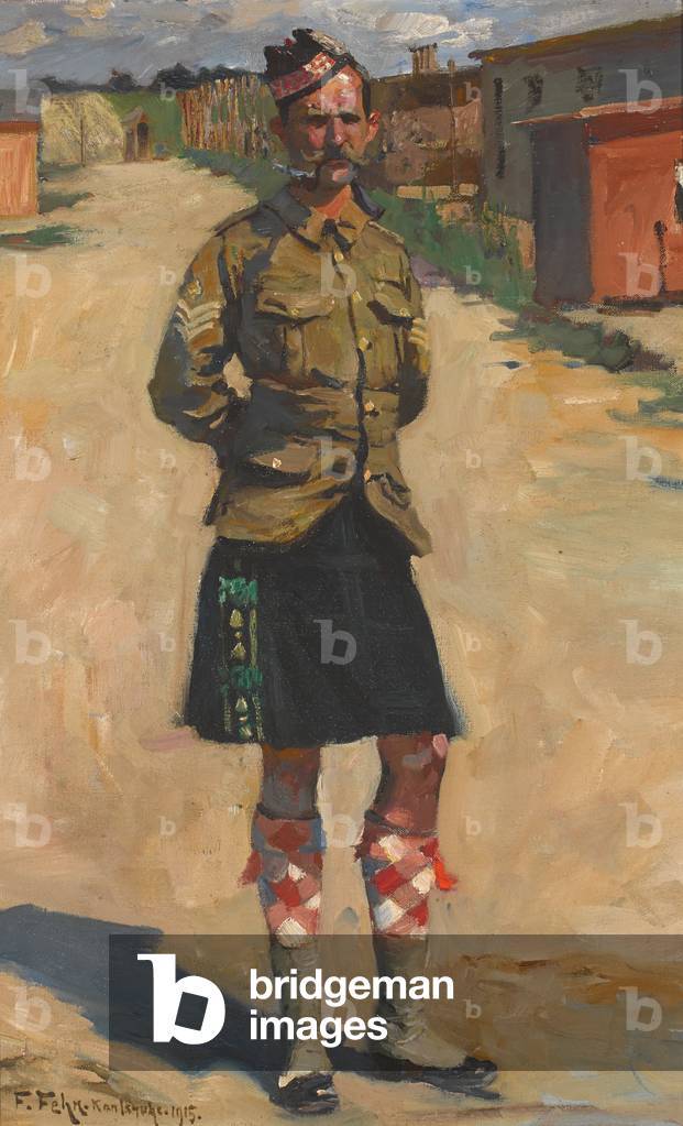Schotte, 1915 (oil on canvas)