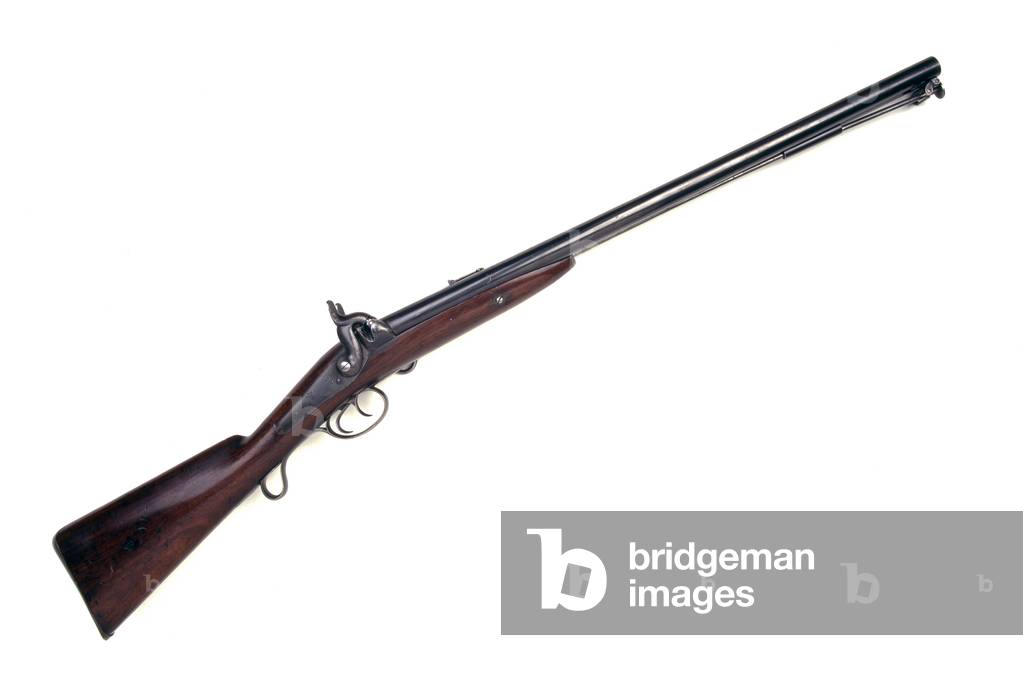 Pattern 1853 double barrelled .733 in carbine, Cape Mounted Forces, 1854