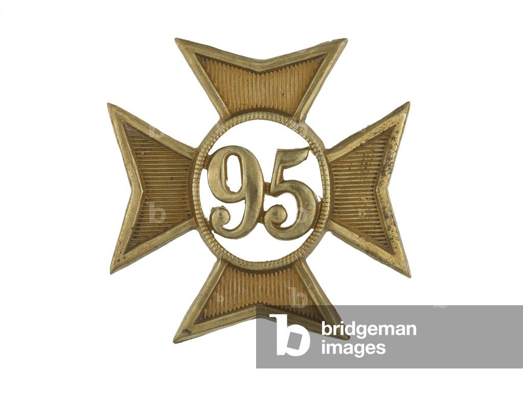 Glengarry badge, c.1874-81 (brass)