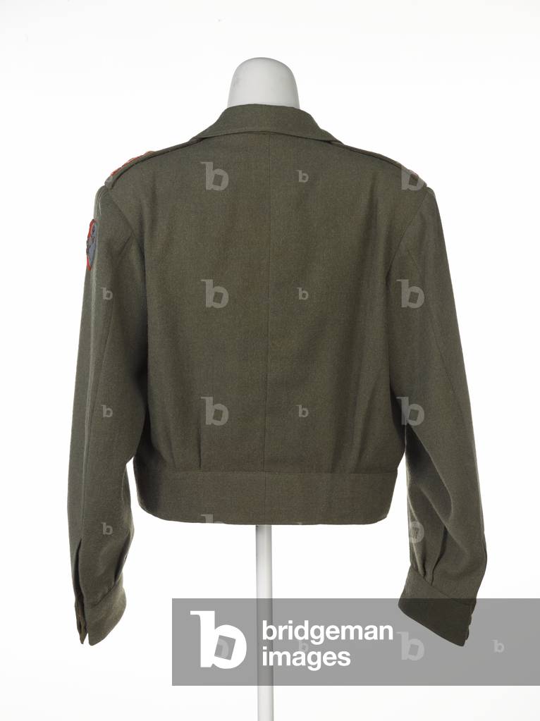 Field Marshal's battle dress blouse, Indian Army Staff, 1946 circa (fabric)