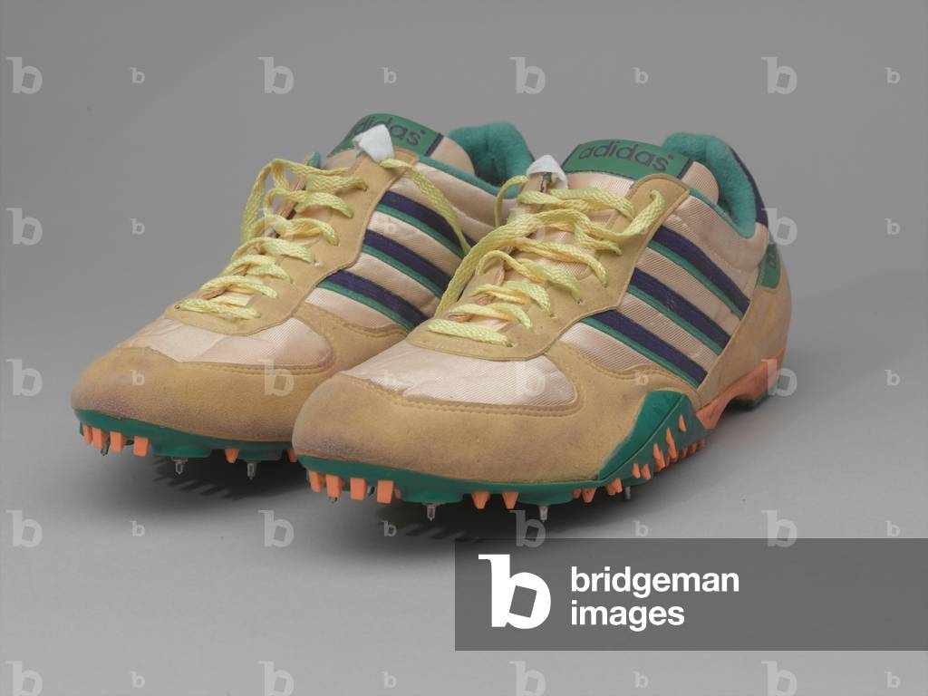 Running shoes of Kriss Akabusi MBE, 1993 season