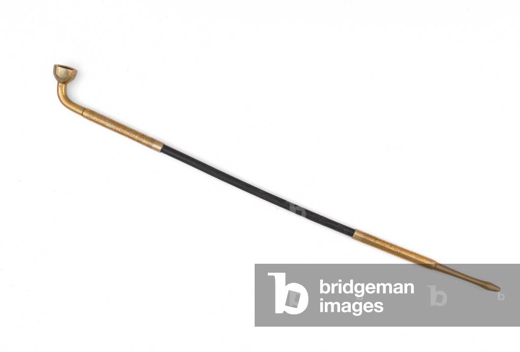 Opium pipe, 1860 circa