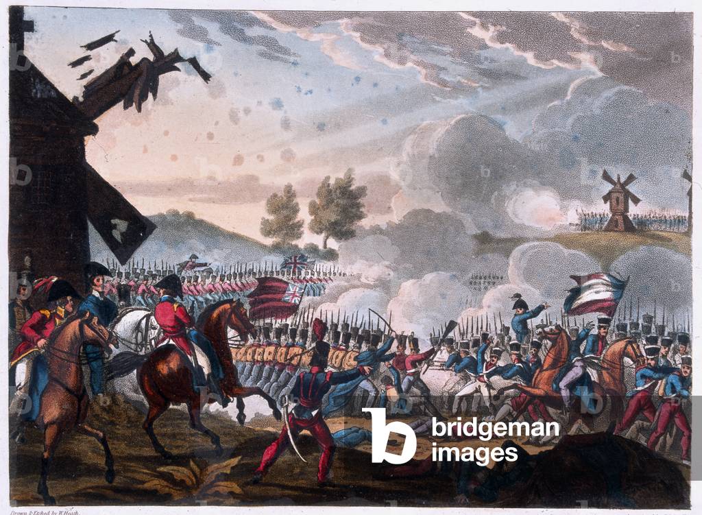 Battle of Rolica, 1808 (aquatint)