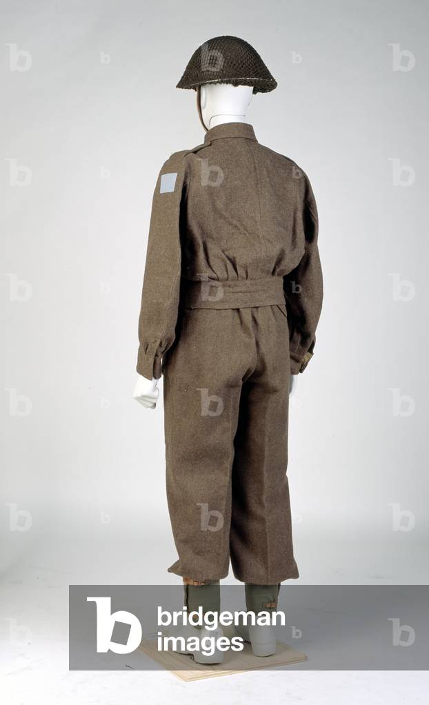 Battle dress, universal pattern, 1945 (fabric)