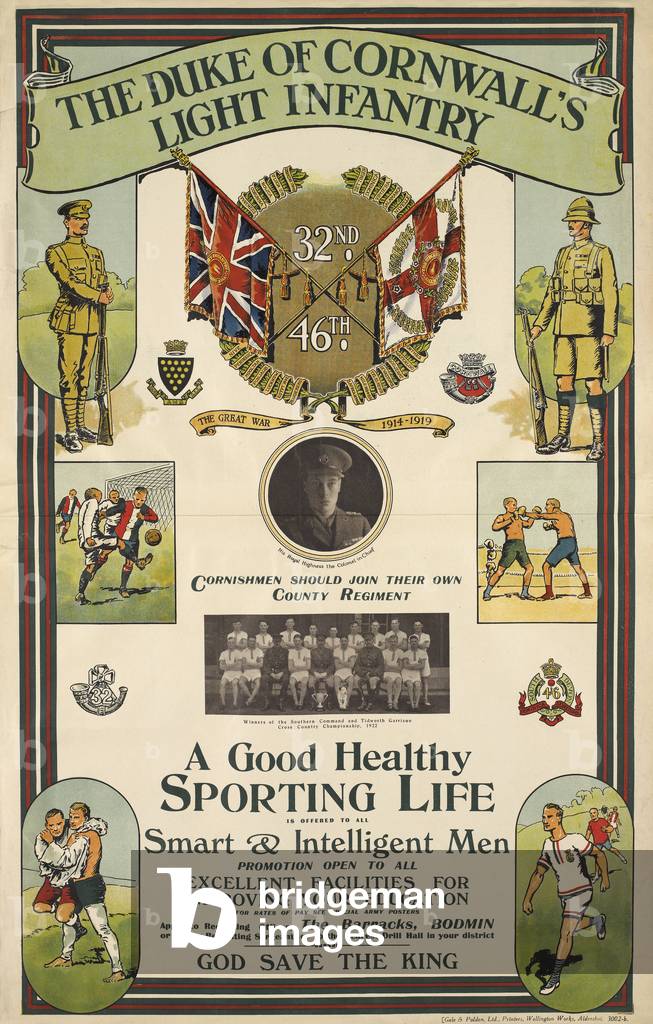 A Good Healthy Sporting Life, 1923 (colour litho)