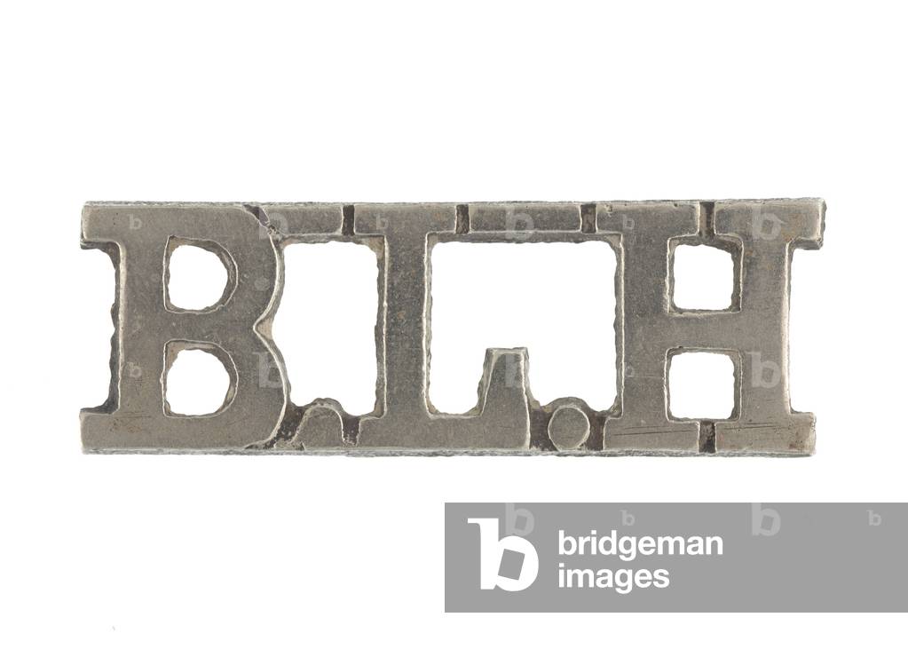 Shoulder title, Bihar Light Horse, 1884-1947 (metal)