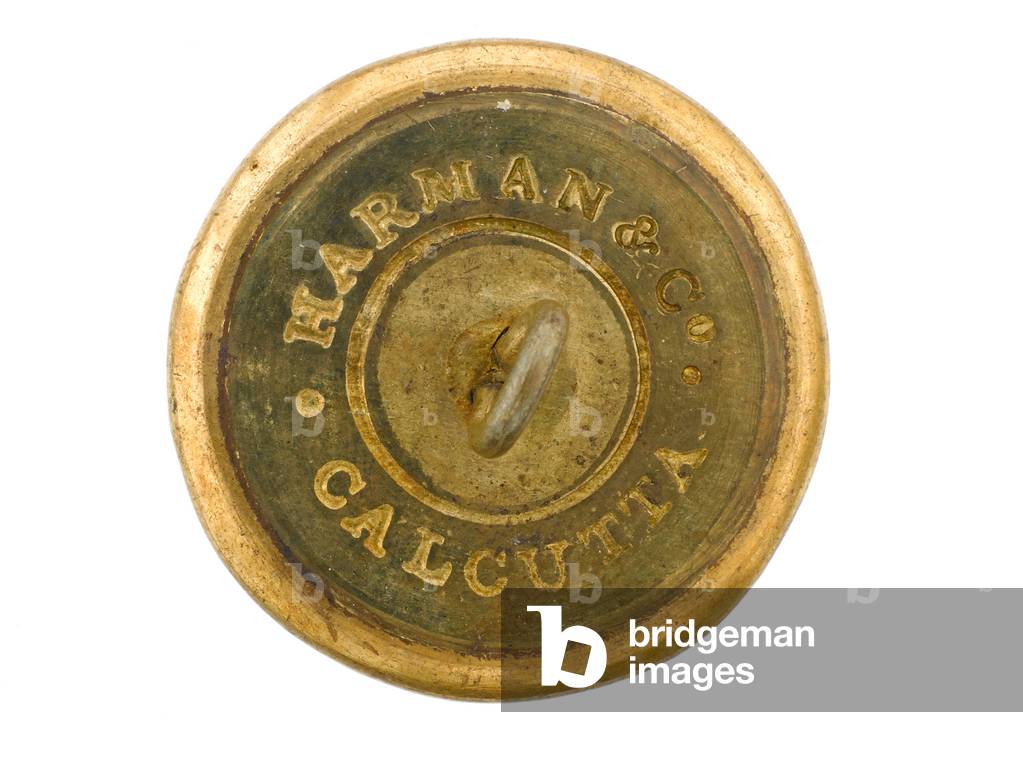Button, Bengal Staff Corps, 1861-1876 (gilt)