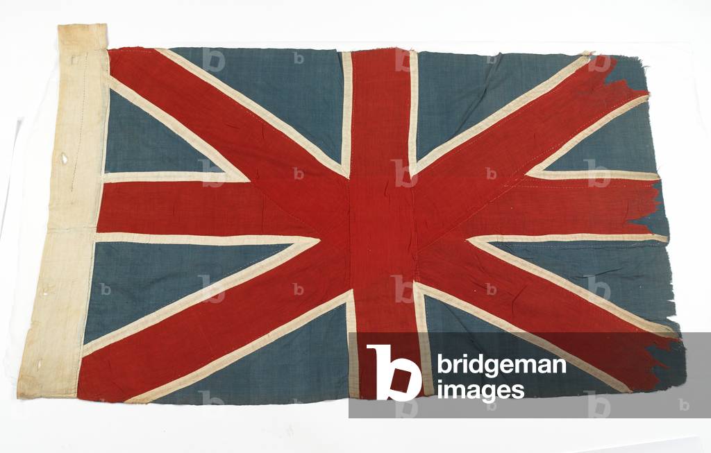 Union Flag made at Chitral during the siege, 1895 (fabric)
