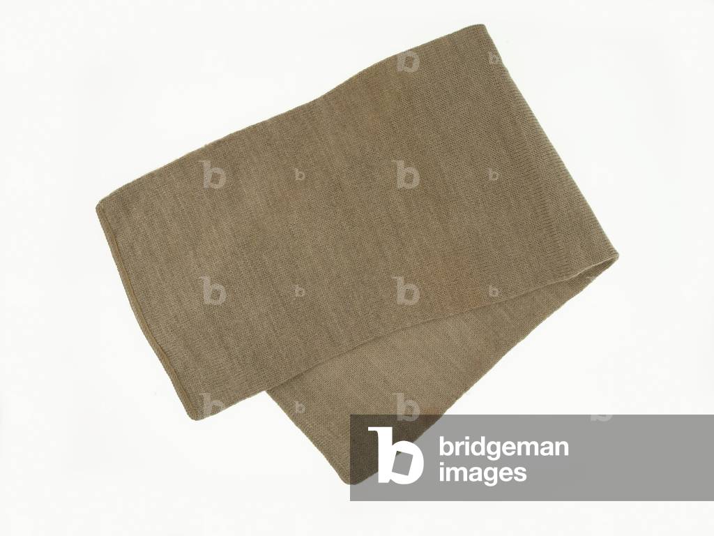 Cap comforter, knitted wool, 1950 circa (wool)